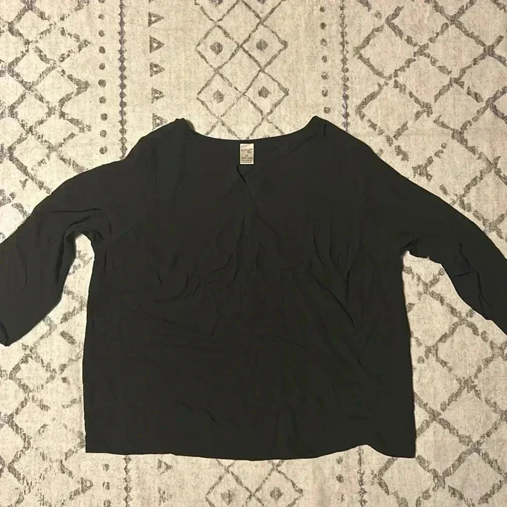 Terra & Sky 3/4 length Sleeve Thin Light Weight NWOT Size 1X